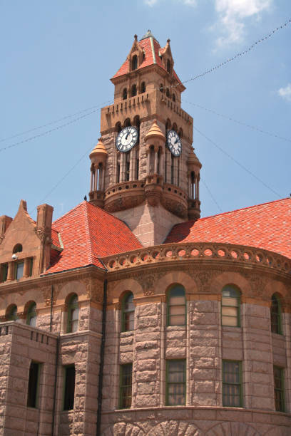 istock Wise County Courthouse in Downtown Decatur, TX 1360112786