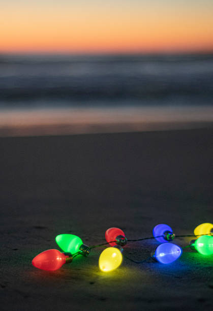 istock A Christmas moment at the Beach. 1360120842