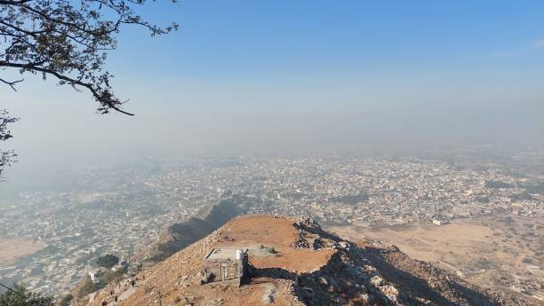 istock city in fog view from mountain top 1360127793