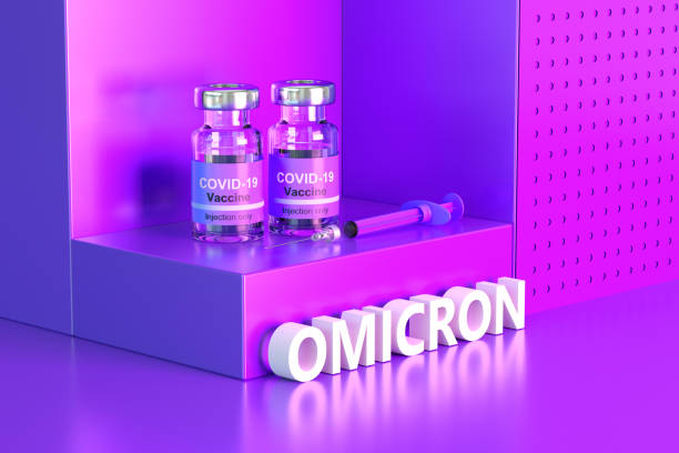 istock Omicron Covid-19 Corona Virus Variant, Vaccine Syringe Coronavirus Prevention 1360135080