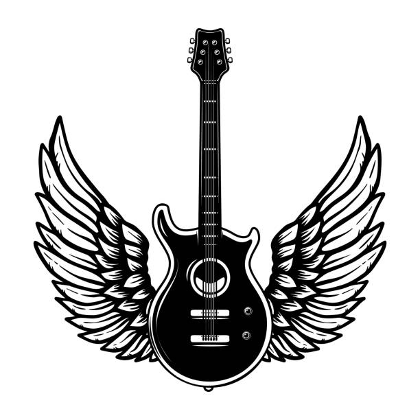 Acoustic Guitar Tattoo Illustrations, Royalty-Free Vector Graphics & Clip  Art - iStock