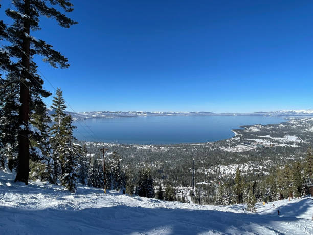 istock Lake Tahoe winter scene mountain 1360142209