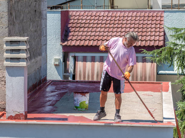 istock Building resins for waterproofing terraces, solving infiltration problems and making the surface walkable and aesthetically pleasing 1360148924