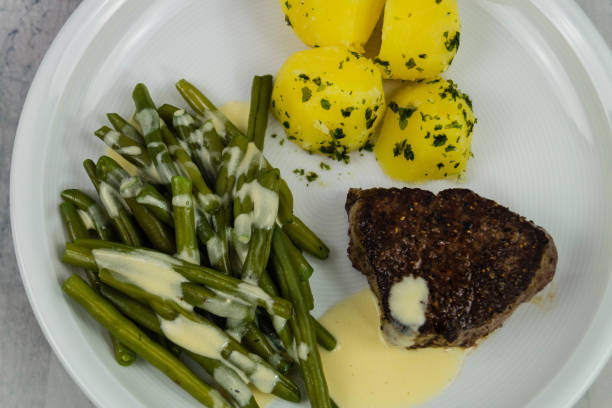 bistec - filet mignon steak bearnaise tenderloin fotografías e imágenes de stock