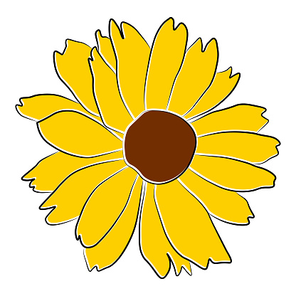 Free Sunflower Head Clipart in AI, SVG, EPS or PSD