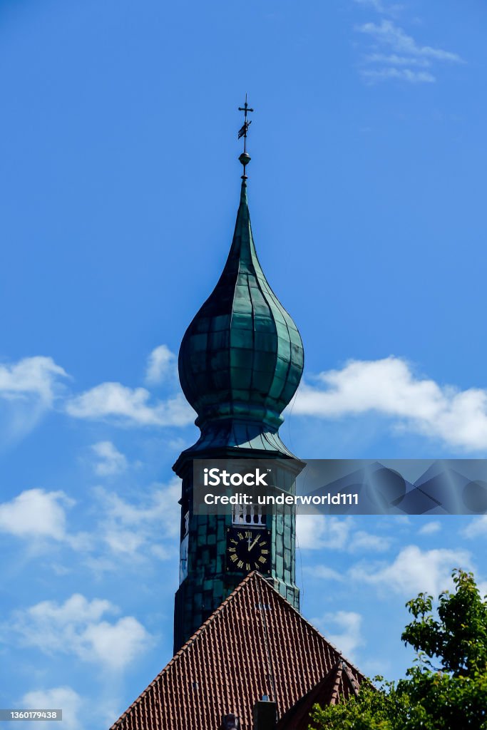 tower of the church, in Sweden Scandinavia North Europe tower of the church, beautiful photo digital picture Ancient Stock Photo