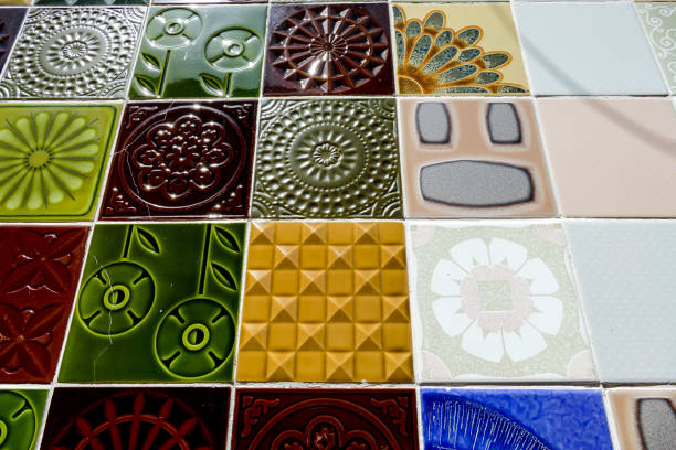 istock Azulejo portugal mosaic tile 1360179468