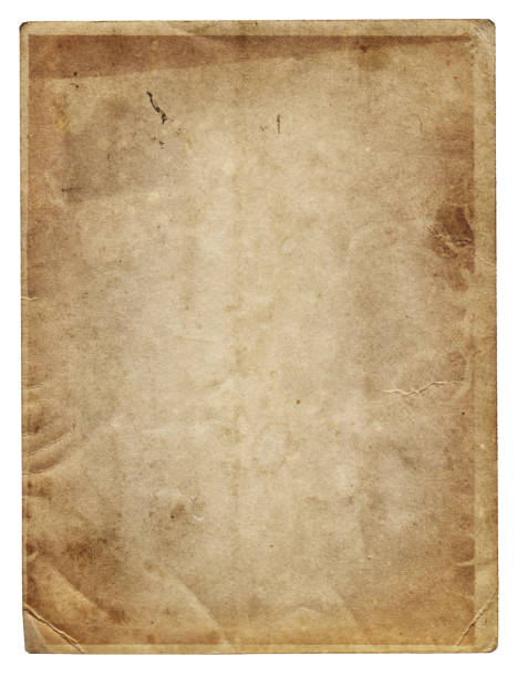 istock Old photo paper texture with stains and scratches 1360186999