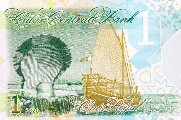 istock Traditional Dhow and the Oyster and Pearl Monument 1360194054