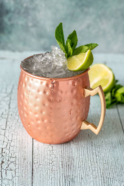 istock Mug of Moscow mule 1360196576