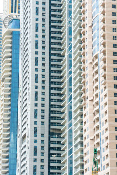 istock High-rise buildings in Dubai Marina 1360198013