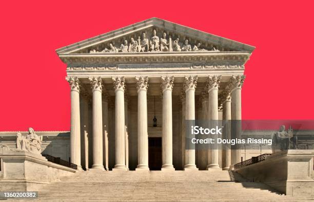 Us Supreme Court Voting Rights And Election Security Stock Photo - Download Image Now