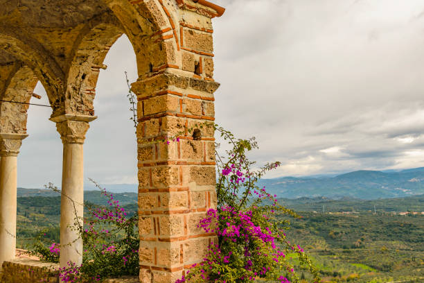 Interior view o f pantanassa monastery, Mystras, Greece
