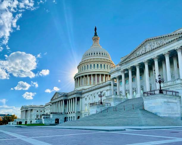 amerikanische politik und regierung in der krise - washington dc fotos stock-fotos und bilder