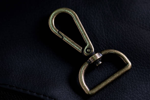 istock A small carabiner that is used to craft accessories. 1360207219