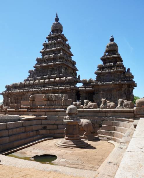 istock Ancient Hindu Shore temple in Tamilnadu. 1360208224