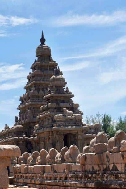 istock Ancient Hindu Shore temple in Tamilnadu. 1360208405