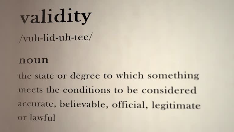 Validity Definition