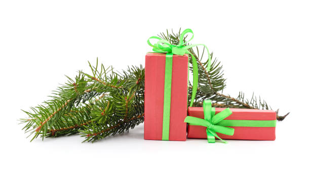 istock Many gifts with a Christmas tree. 1360221177