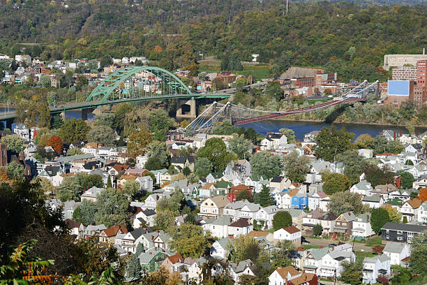 Wheeling, West Virginia stock photo