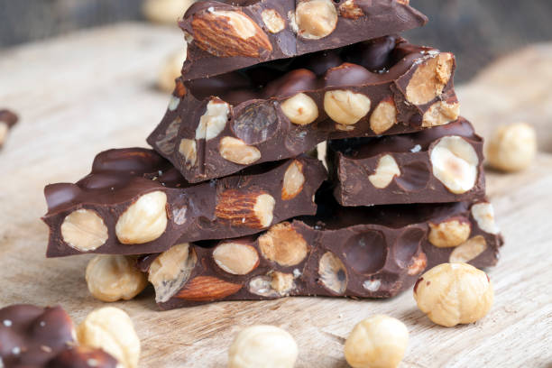 istock homemade chocolate with a large number of nuts 1360227437