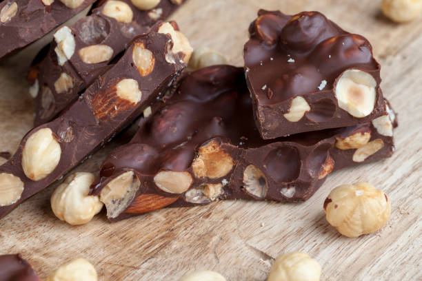 istock homemade chocolate with a large number of nuts 1360227442