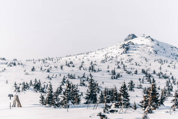 istock Winter mountain landscape, Giant Mountains, Poland 1360229118