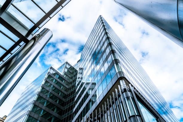 istock Modern office building detail, London 1360231422