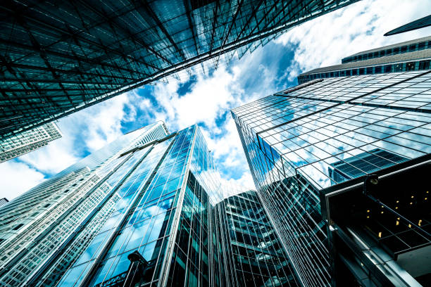 istock Modern office building detail, London 1360231431