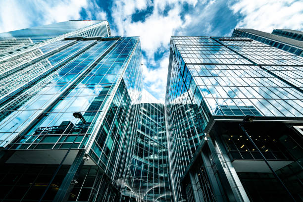 istock Modern office building detail, London 1360231434