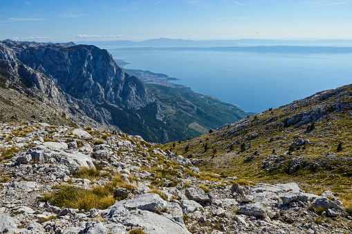 Biokovo mountain is the highest mountain in Dalmatia and the second highest in Croatia – it rises to 1,762 metres at its highest point.