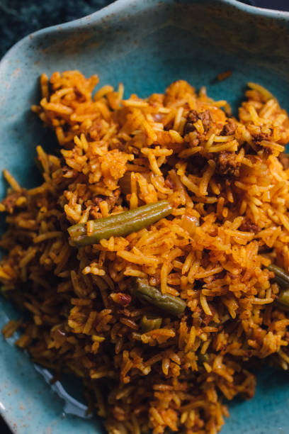 istock Lubia polo Persian rice dish 1360266834