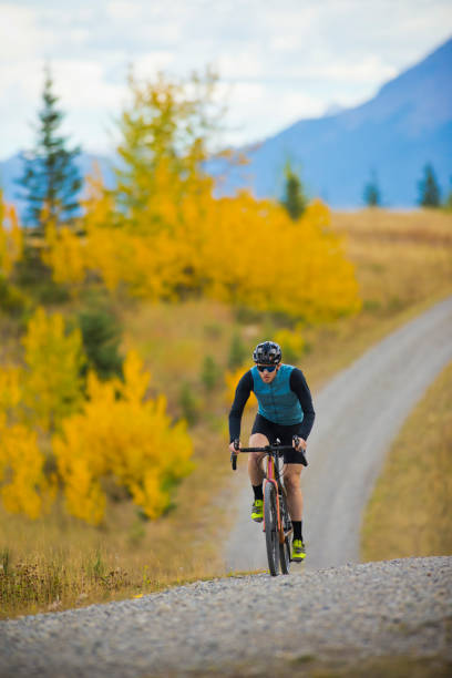 istock Gravel Road Bicycle Adventure 1360268286