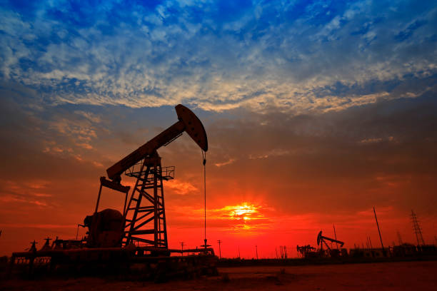 istock The oil pump, industrial equipment 1360271230