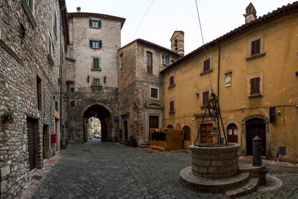 istock Stroncone, an Italian village 1360272303