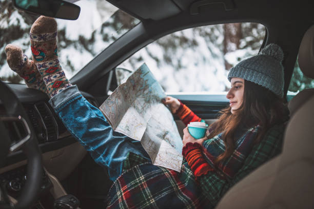 istock Sit Back And Relax We're Going On A Winter Road Trip 1360275133