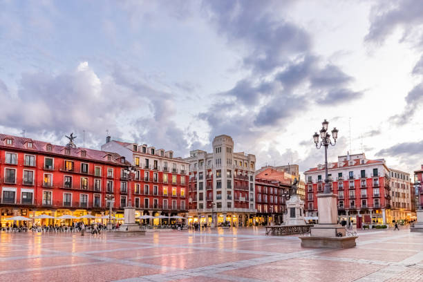 istock An evening at Plaza Mayor, Valladolid, Spain. 1360277489
