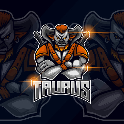 Taurus Sprite Rby Taurus Template Design Vector Illustration Stock Illustration ...