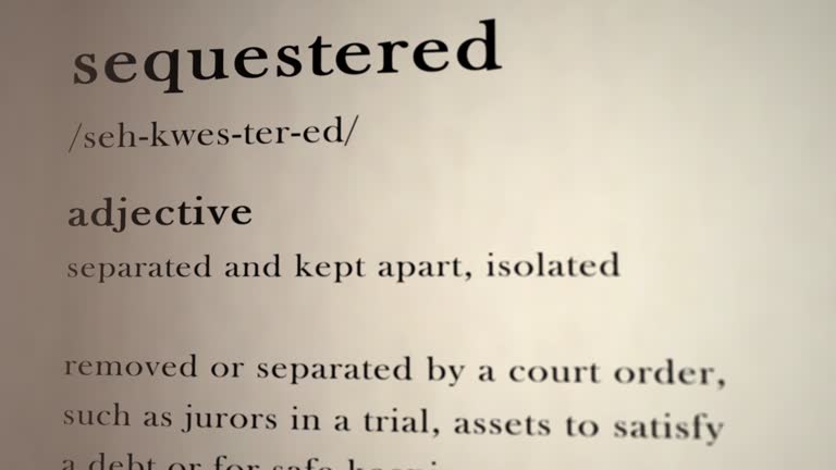 Sequestered Definition