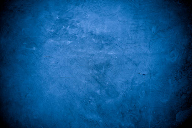 istock Old wall pattern texture cement blue dark abstract  blue color design are light with black gradient background. 1360286418