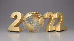 Happy New Year Movie Start To The Year 2022 3d Animation Stock Video -  Download Video Clip Now - iStock