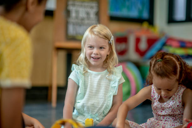 istock Group of Preschool Students in Class 1360291985