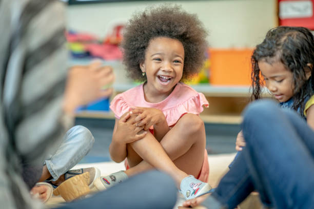 istock Group of Preschool Students in Class 1360291999