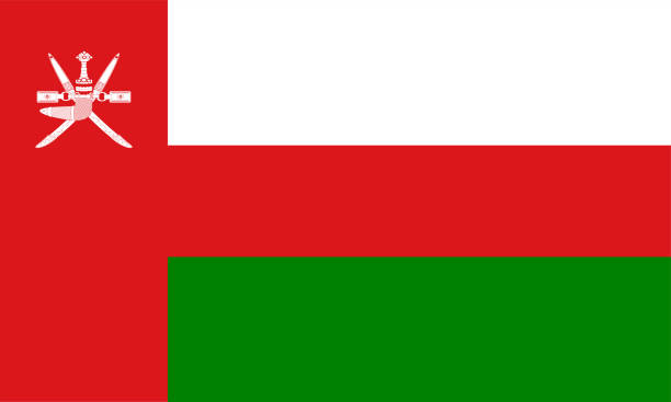 オマーマン国旗ベクトル - oman flag national flag symbol点のイラスト素材／クリップアート素材／マンガ素材／アイコン素材