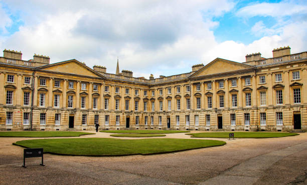 istock Queen's College of Oxford University 1360304347