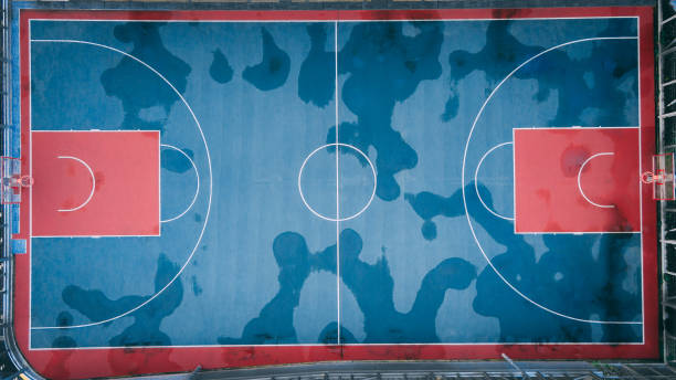 istock Basketball court 1360316278