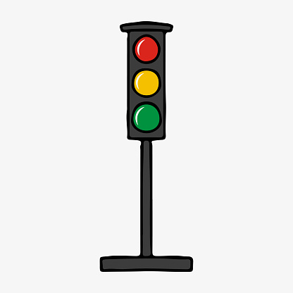 Ilustración de Icono Del Semáforo Ilustración De Dibujos Animados Brillantes Dibujo Vectorial Gráfico A Mano Vista Vertical Objeto Aislado Sobre Fondo Blanco Aislar y más Vectores Libres de Derechos de Semáforo - Ilustración de Icono Del Semáforo Ilustración De Dibujos Animados Brillantes Dibujo Vectorial Gráfico A Mano Vista Vertical Objeto Aislado Sobre Fondo Blanco Aislar y más Vectores Libres de Derechos de Semáforo -
