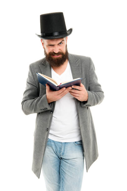 istock Read for knowledge. Teacher read book isolated on white. Teaching to read. Literacy study. School and education. Language and literature. Library and bibliotheca. Feel the need to read 1360346740