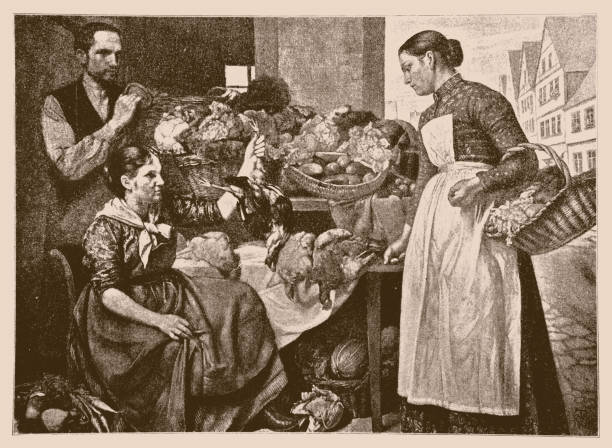 Illustration of The trader