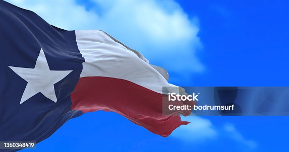 istock Texas flag. 1360348419